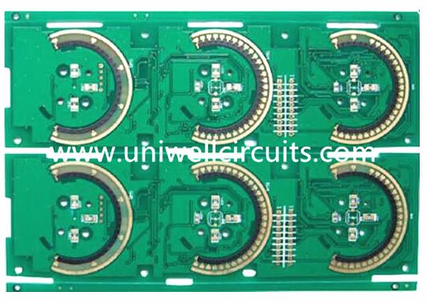 FR4 stūres rats kontrolieris Oglekļa tinte PCB